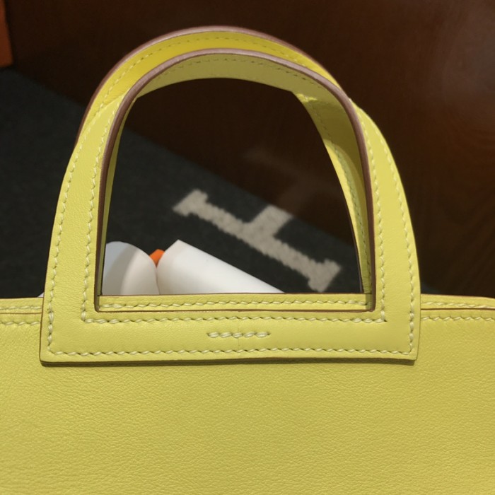 Handbags Hermes Halzan size:22cm