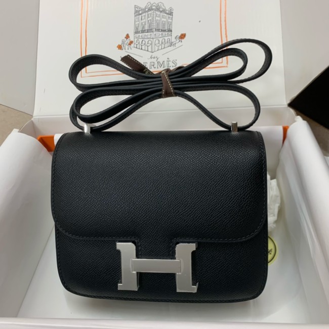 Handbags Hermes Constance size:19 cm