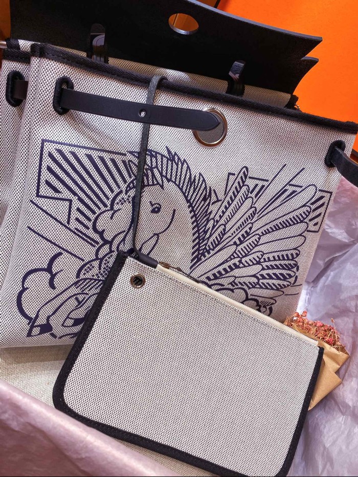 Handbags Hermes Herbag size:25/31/10 cm