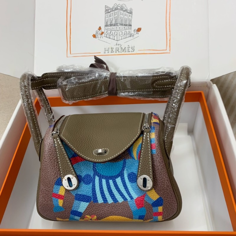 Handbags Hermes Lindy mini