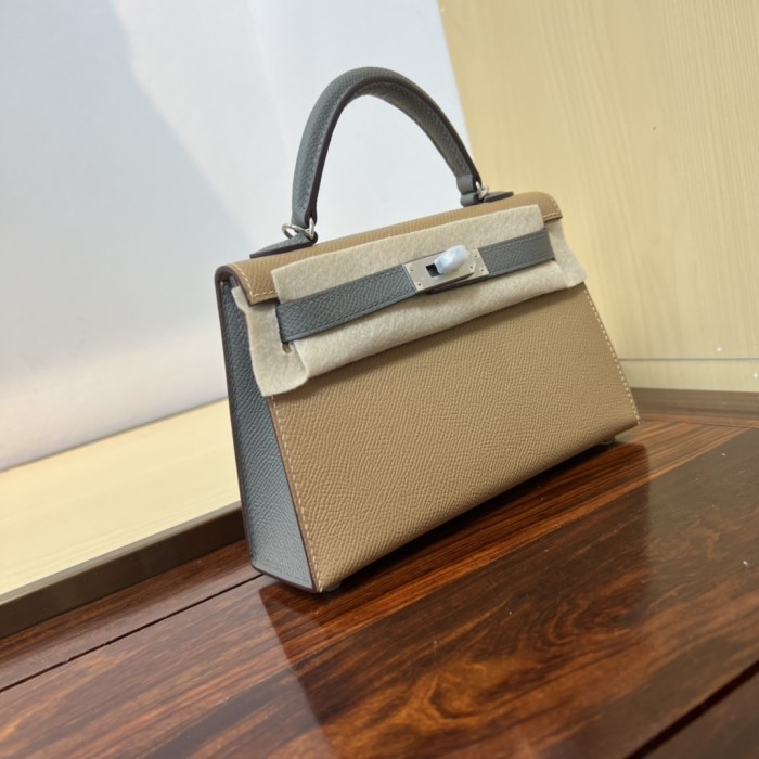 Handbags Hermes Kelly size:19 cm