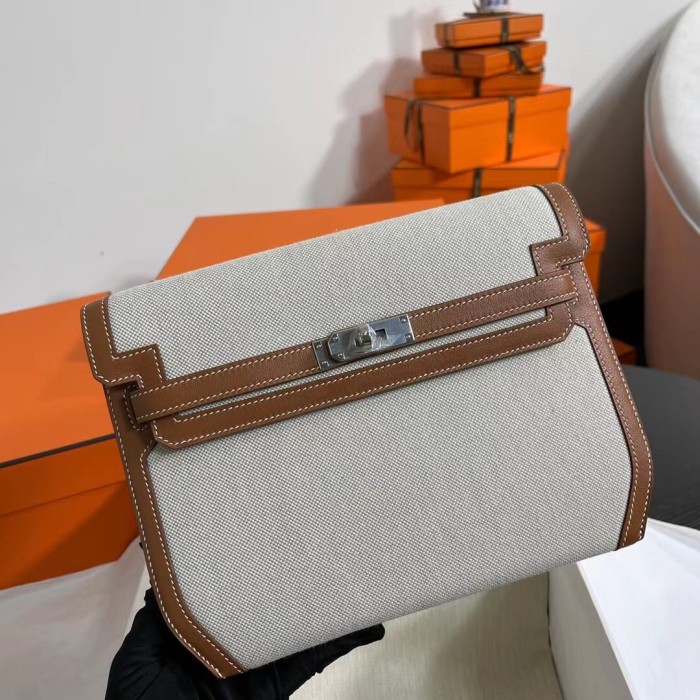 Handbags Hermes Kelly depeches size:25 cm