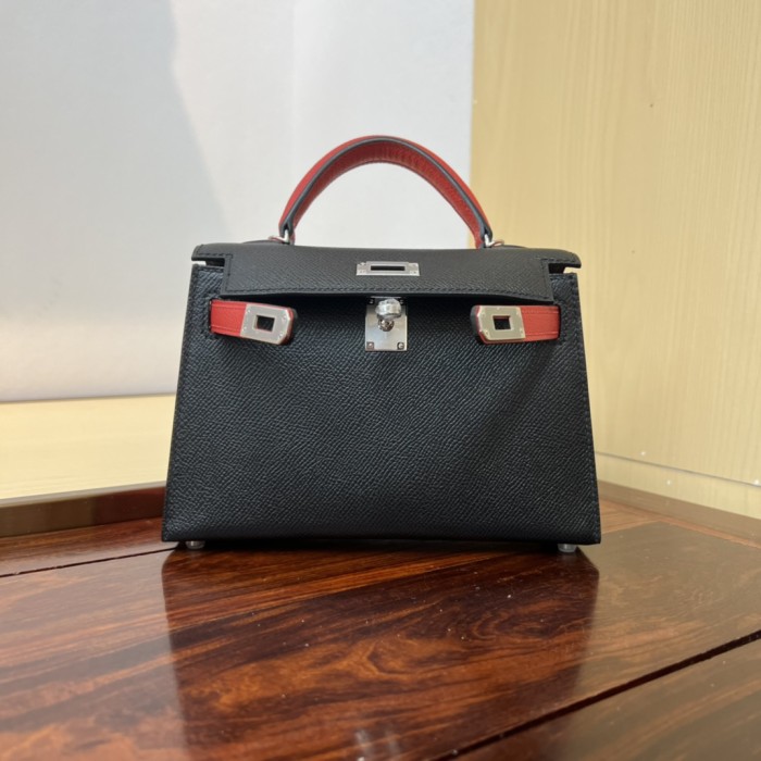 Handbags Hermes Kelly size:19cm