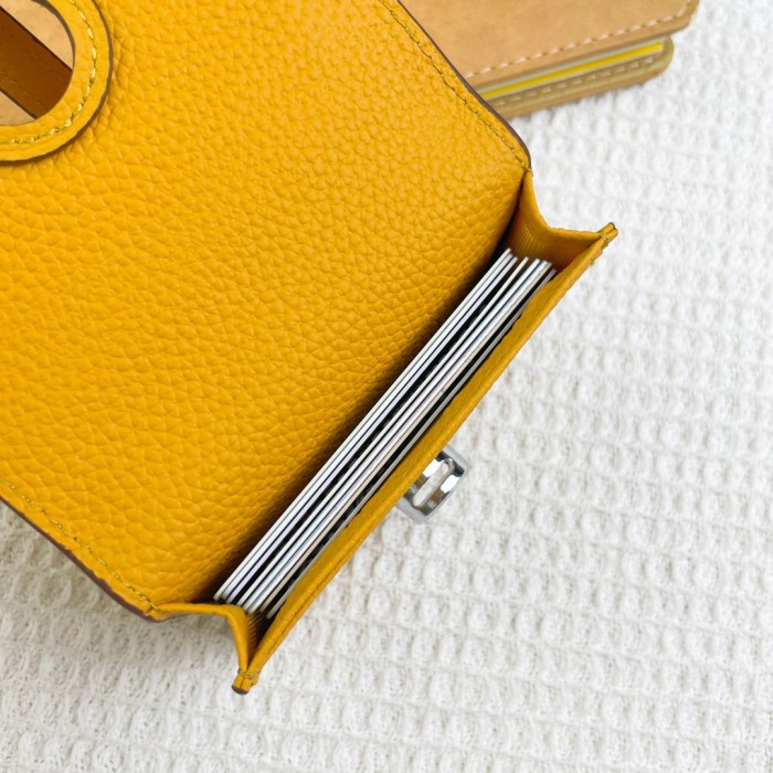 Handbags Hermes Togo 0510 size:11*10 cm