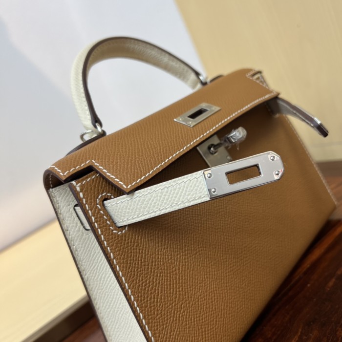 Handbags Hermes Kelly size:19 cm