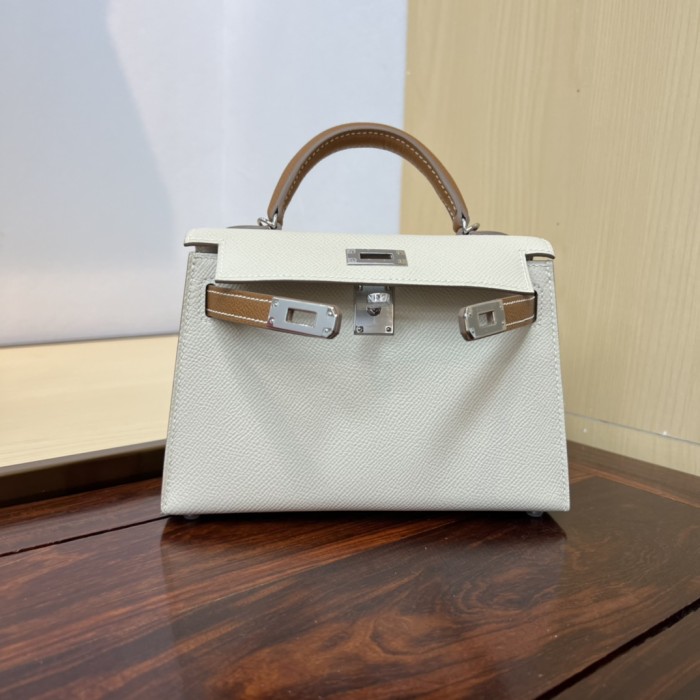 Handbags Hermes Kelly size:19 cm