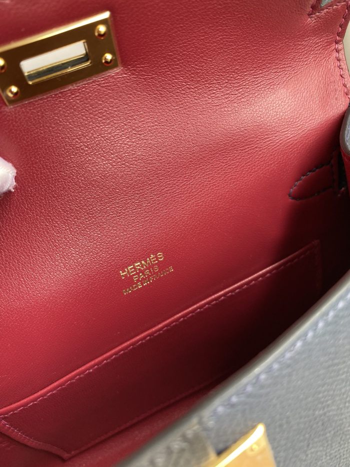 Handbags Hermes Mini Kelly size:19 cm