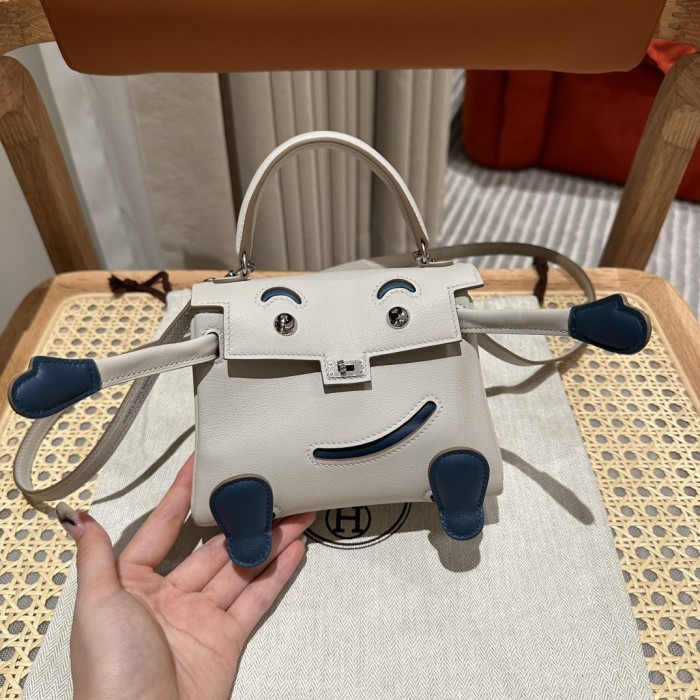 Handbags Hermes Kelly doll size:19 cm