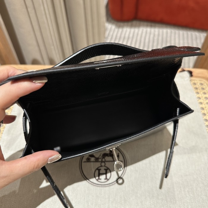 Handbags Hermes Mini kelly size:22 cm