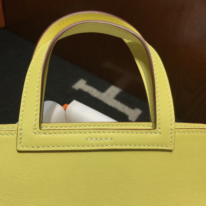Handbags Hermes Halzan size:22 cm