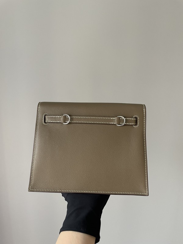 Handbags Hermes Kelly danse size:22 cm