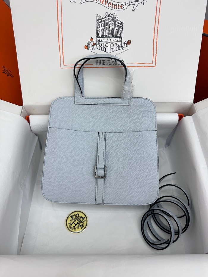 Handbags Hermes Halzan size:25 cm