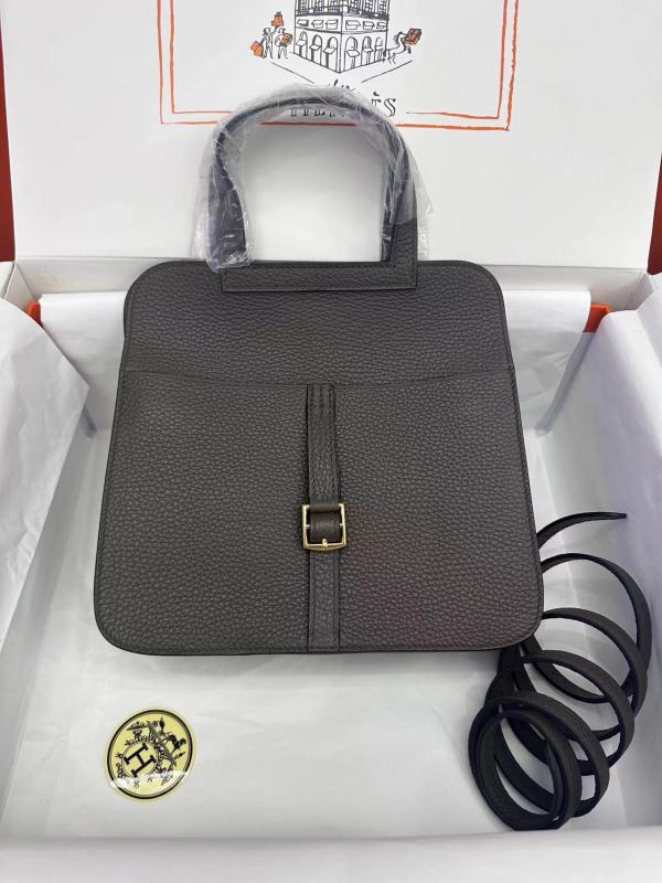 Handbags Hermes Halzan size:25 cm