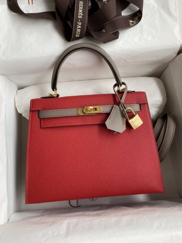 Handbags Hermes Kelly size:25 cm