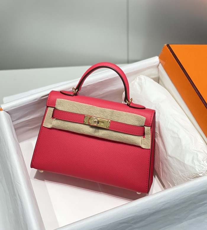 Handbags Hermes 𝗠𝗶𝗻𝗶 𝟎𝐒 size:19 cm