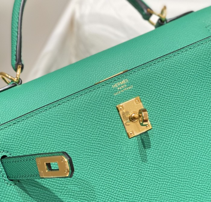Handbags Hermes 𝑬𝒑𝒔𝒐𝒎 𝑲𝒆𝒍𝒍𝒚 size:25 cm
