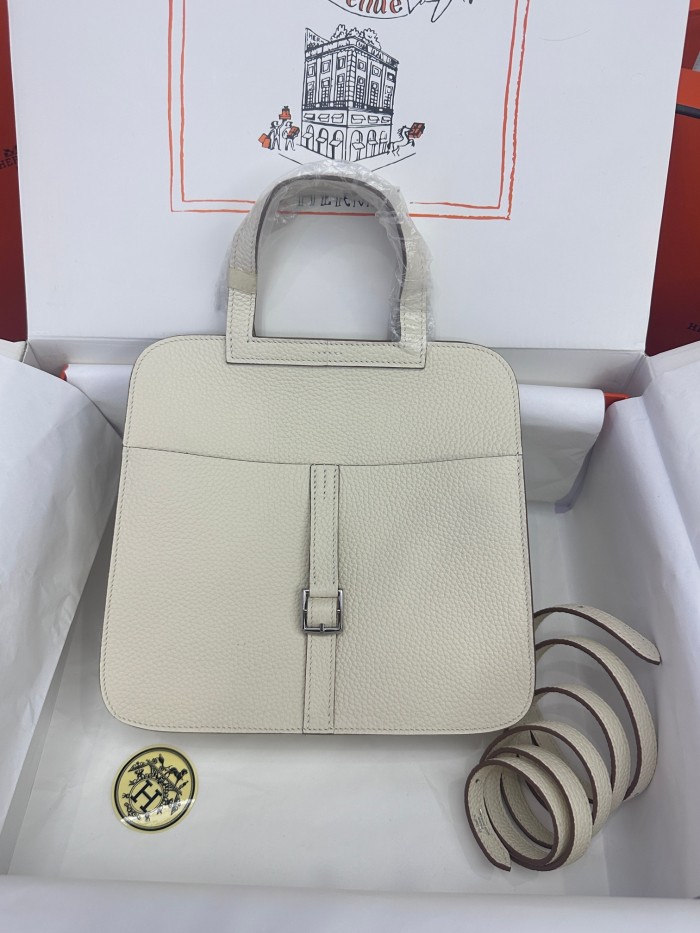 Handbags Hermes Halzan size:25 cm