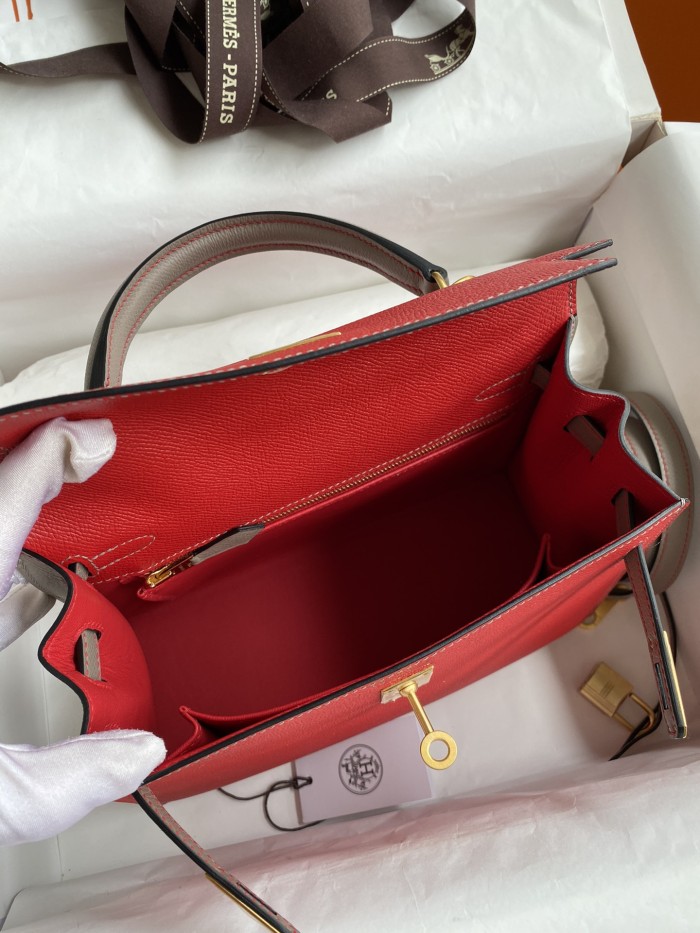 Handbags Hermes Kelly size:25 cm