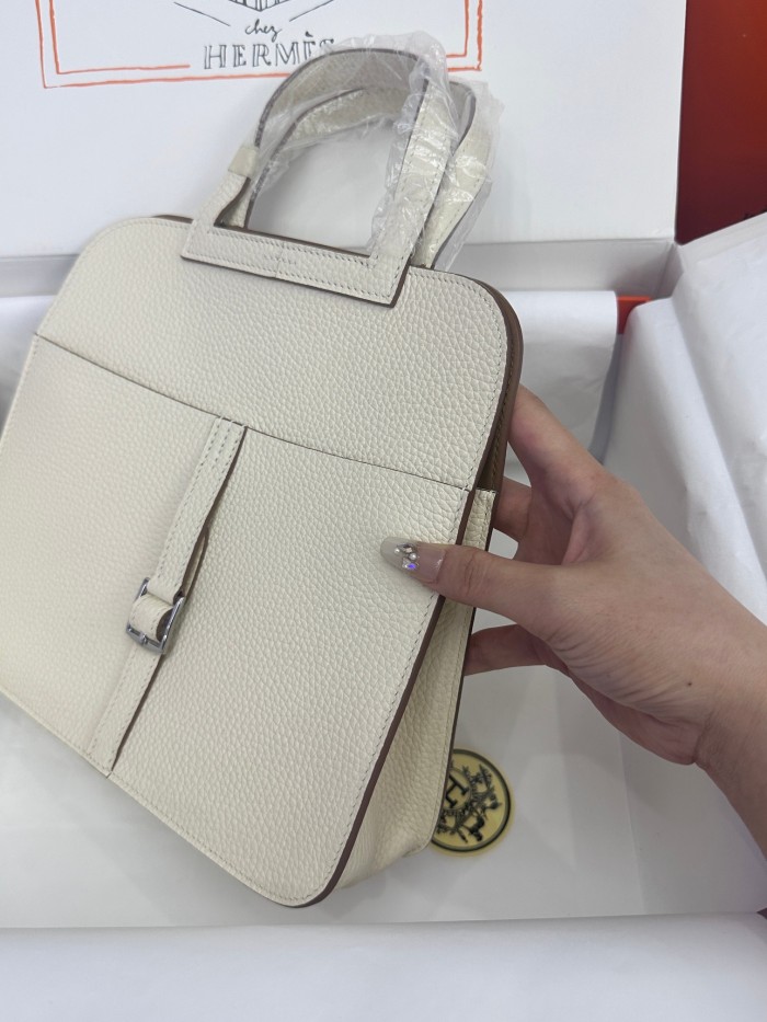 Handbags Hermes Halzan size:25 cm