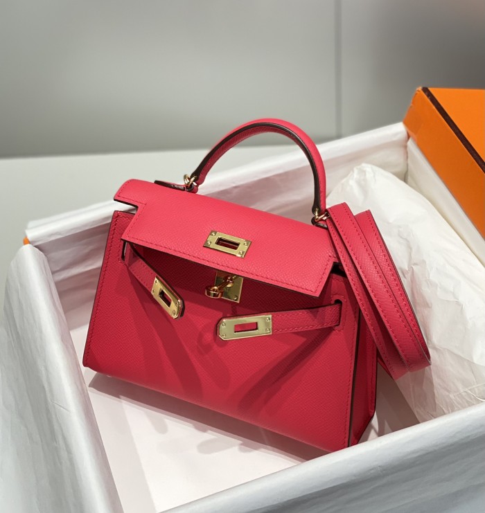 Handbags Hermes 𝗠𝗶𝗻𝗶 𝟎𝐒 size:19 cm