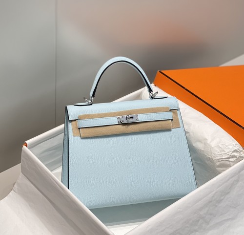 Handbags Hermes 𝑬𝒑𝒔𝒐𝒎 𝑲𝒆𝒍𝒍𝒚 size:25 cm