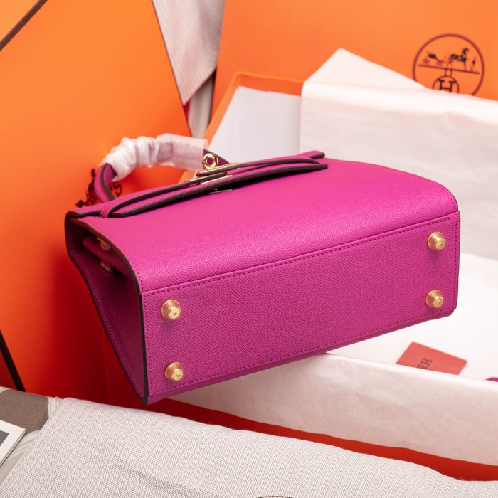 Handbags Hermes Kelly size:28 : 22 : 10 cm