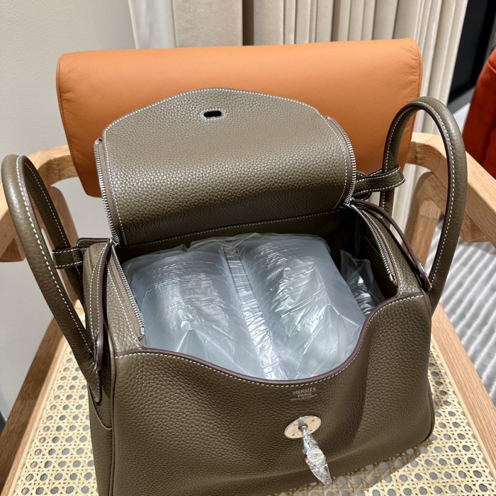 Handbags Hermes Lindy size:30 cm
