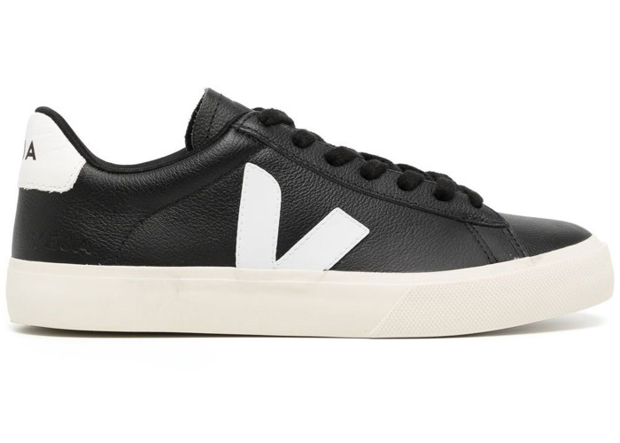 Veja Campo Chromefree Leather Black White