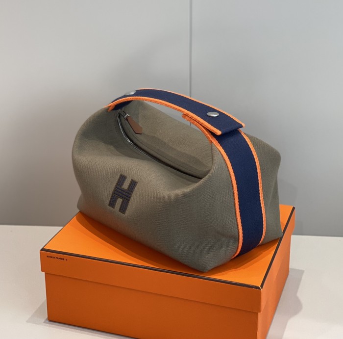 Handbags Hermes 𝖳𝗋𝗈𝗎𝗌𝗌𝖾 𝖡𝗋𝗂𝖽𝖾-𝖠-𝖡𝗋𝖺𝖼𝖾 size:25*21*14 cm