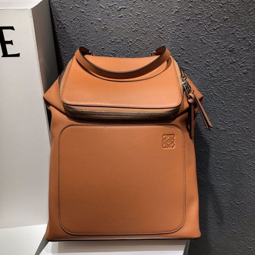 Handbags LOEWE Goya backpack size:34×w15×H41 cm