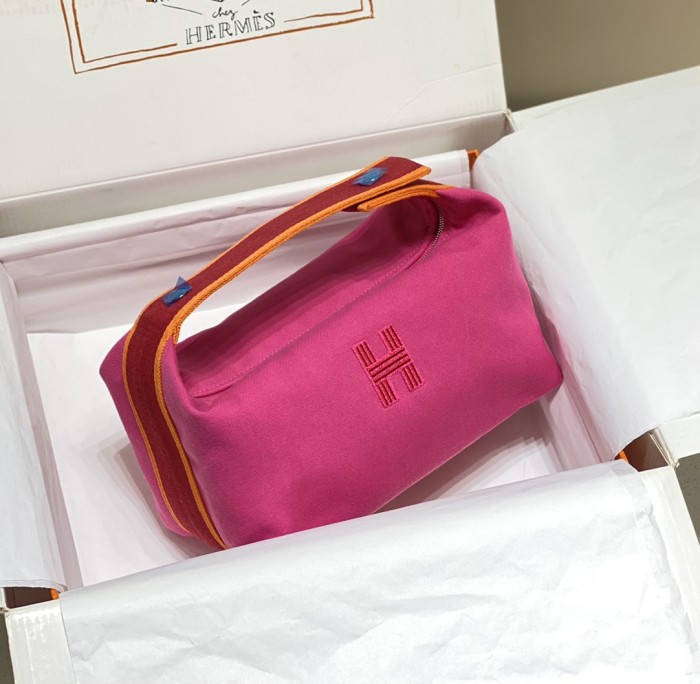 Handbags Hermes 𝖳𝗋𝗈𝗎𝗌𝗌𝖾 𝖡𝗋𝗂𝖽𝖾-𝖠-𝖡𝗋𝖺𝖼𝖾 size:25*21*14 cm