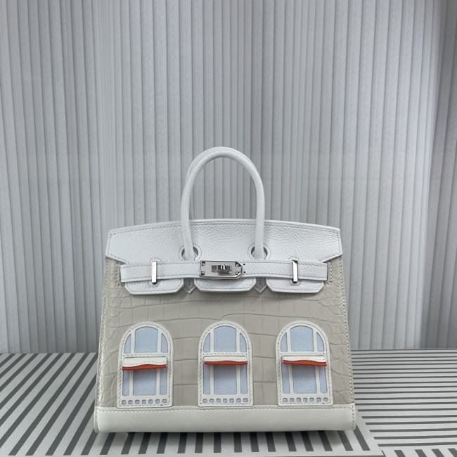 Handbags Hermes Birkin Sllier size:25 cm