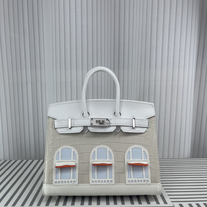 Handbags Hermes Birkin Sllier size:25 cm