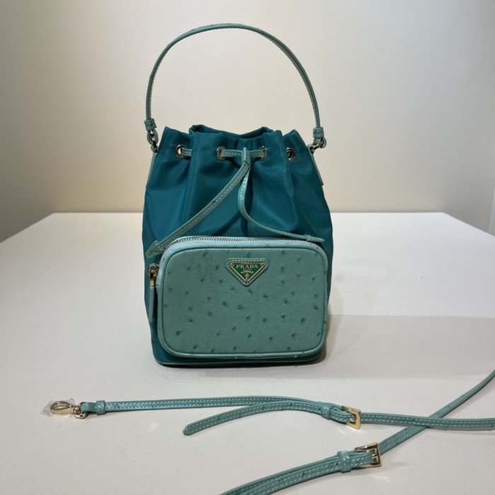 Handbags Prada 1BH038 size:22.5×17.5×12 cm