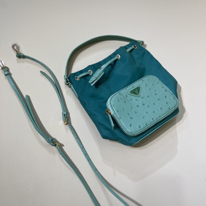 Handbags Prada 1BH038 size:22.5×17.5×12 cm