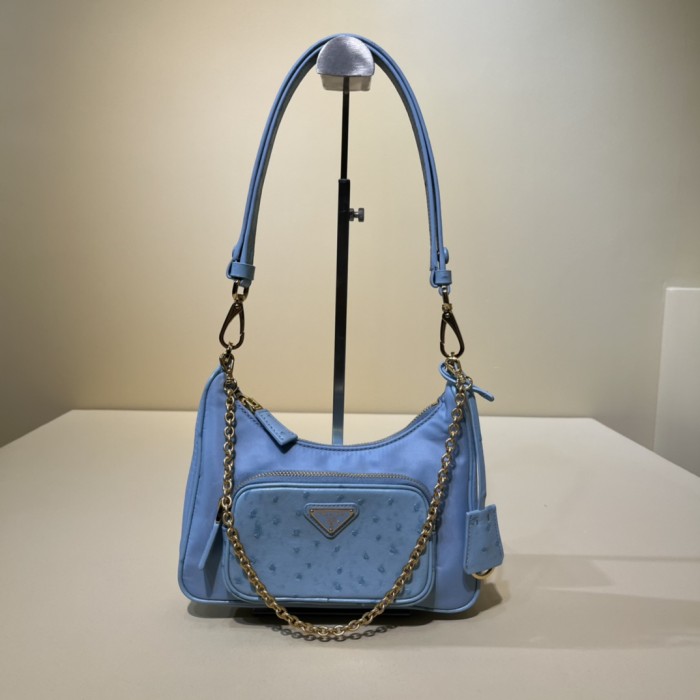 Handbags Prada 1BC198 size:22×19.5×6 cm