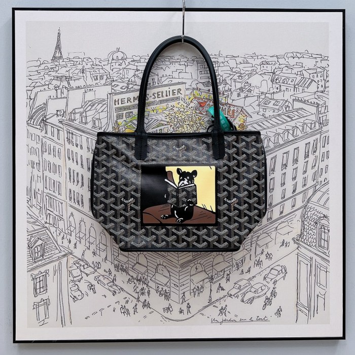 Handbags Goyard Goyard mini tote size:20x20x10 cm