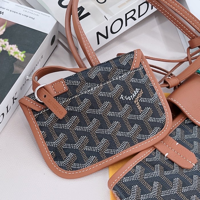 Handbags Goyard Goyard mini tote size:20x20x10 cm