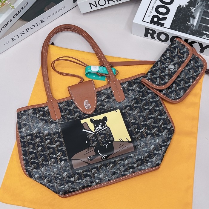 Handbags Goyard Goyard mini tote size:20x20x10 cm