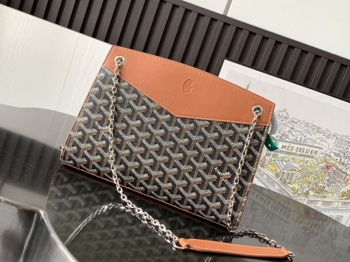 Handbags Goyard Rouette 020805 size:18*9*25 cm