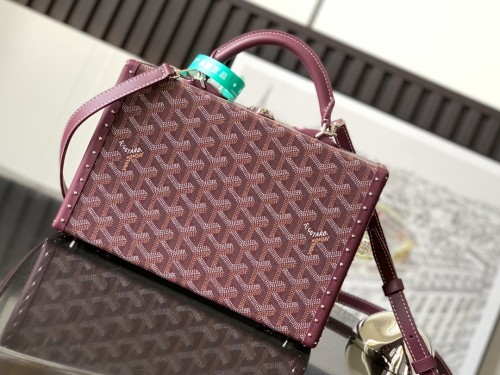 Handbags Goyard Grand Hôtel 8018 size:17*7.7*24.5 cm