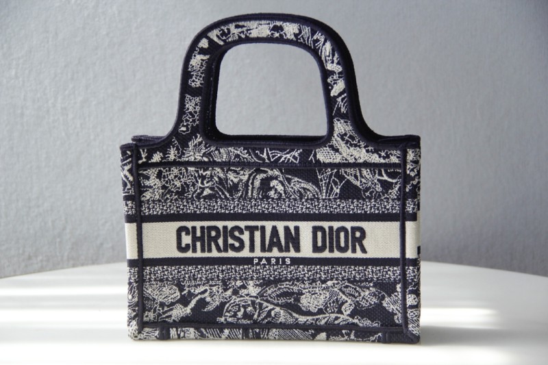 Handbags Dior Book mini Tote 8001 size:22.5*24*8 cm