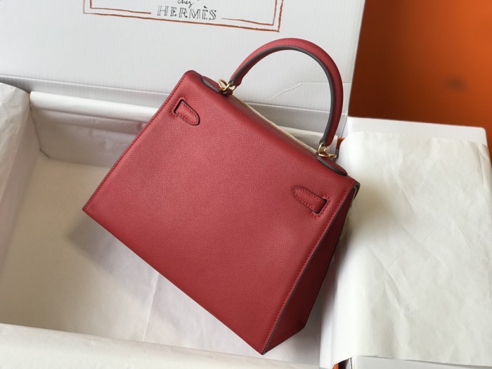 Handbags Hermes 𝑬𝒑𝒔𝒐𝒎 𝑲𝒆𝒍𝒍𝒚 size:25 cm