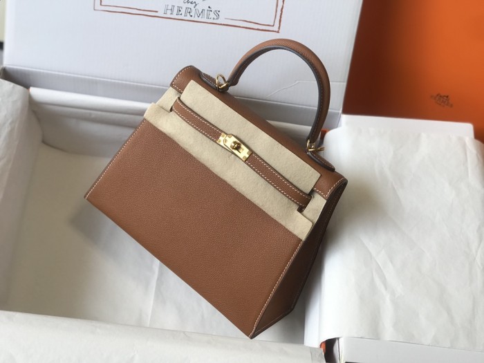 Handbags Hermes 𝑬𝒑𝒔𝒐𝒎 𝑲𝒆𝒍𝒍𝒚 size:25 cm