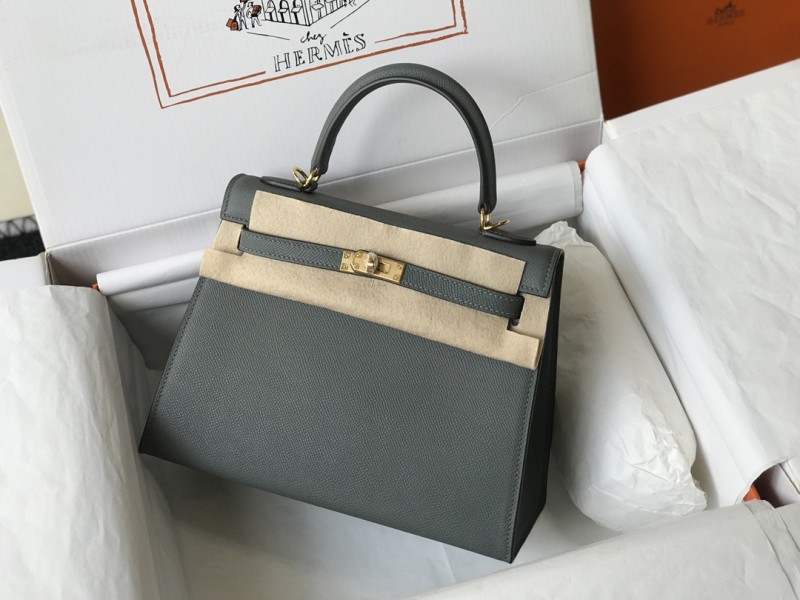 Handbags Hermes 𝑬𝒑𝒔𝒐𝒎 𝑲𝒆𝒍𝒍𝒚 . size:25 cm
