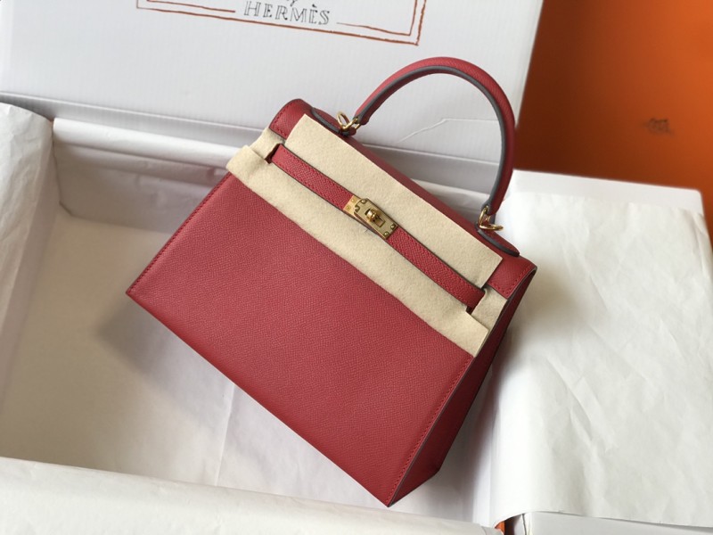 Handbags Hermes 𝑬𝒑𝒔𝒐𝒎 𝑲𝒆𝒍𝒍𝒚 size:25 cm