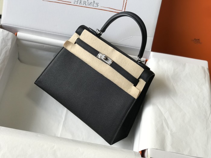 Handbags Hermes 𝑬𝒑𝒔𝒐𝒎 𝑲𝒆𝒍𝒍𝒚 . size:25 cm