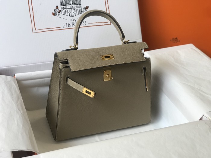 Handbags Hermes 𝑬𝒑𝒔𝒐𝒎 𝑲𝒆𝒍𝒍𝒚 size:25 cm
