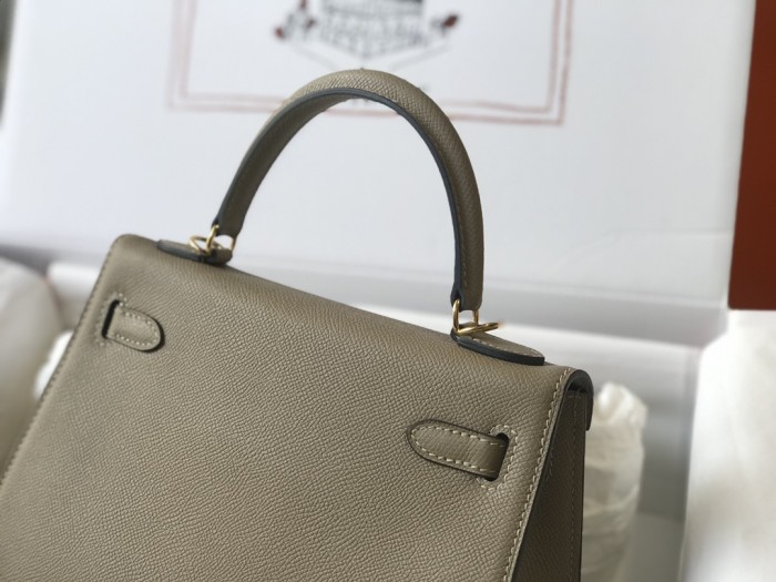 Handbags Hermes 𝑬𝒑𝒔𝒐𝒎 𝑲𝒆𝒍𝒍𝒚 size:25 cm