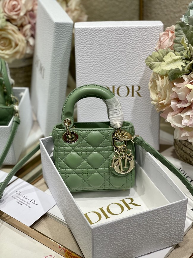 Handbags Dior ʟᴀᴅʏ Mɪᴄʀᴏ Bᴀɢ 6601 size:12*10*5 cm